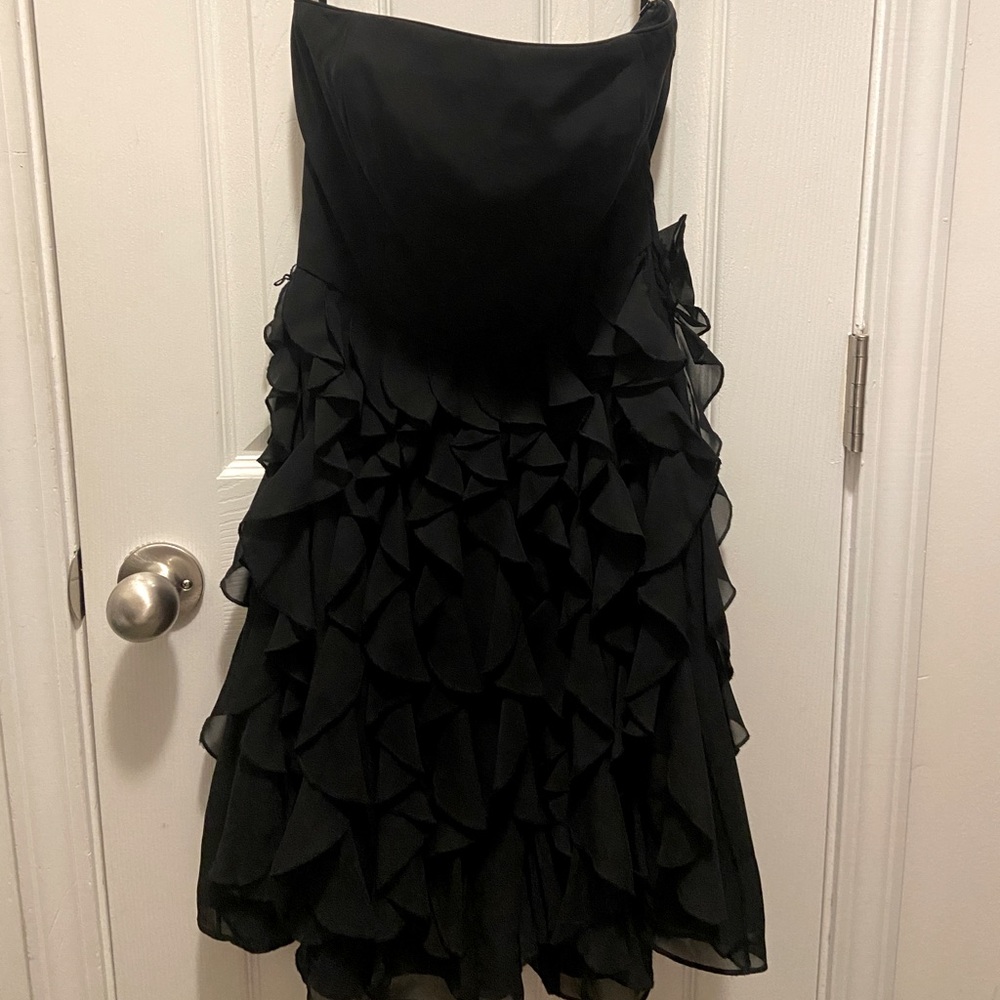 Black Cocktail Dress / Black Prom Dress